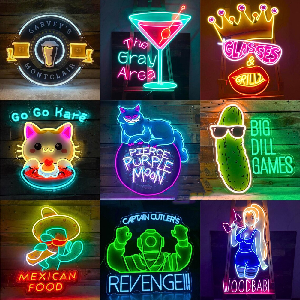 Neon Sign Led Custom - Custom Neon Sign Personalise LED Neon