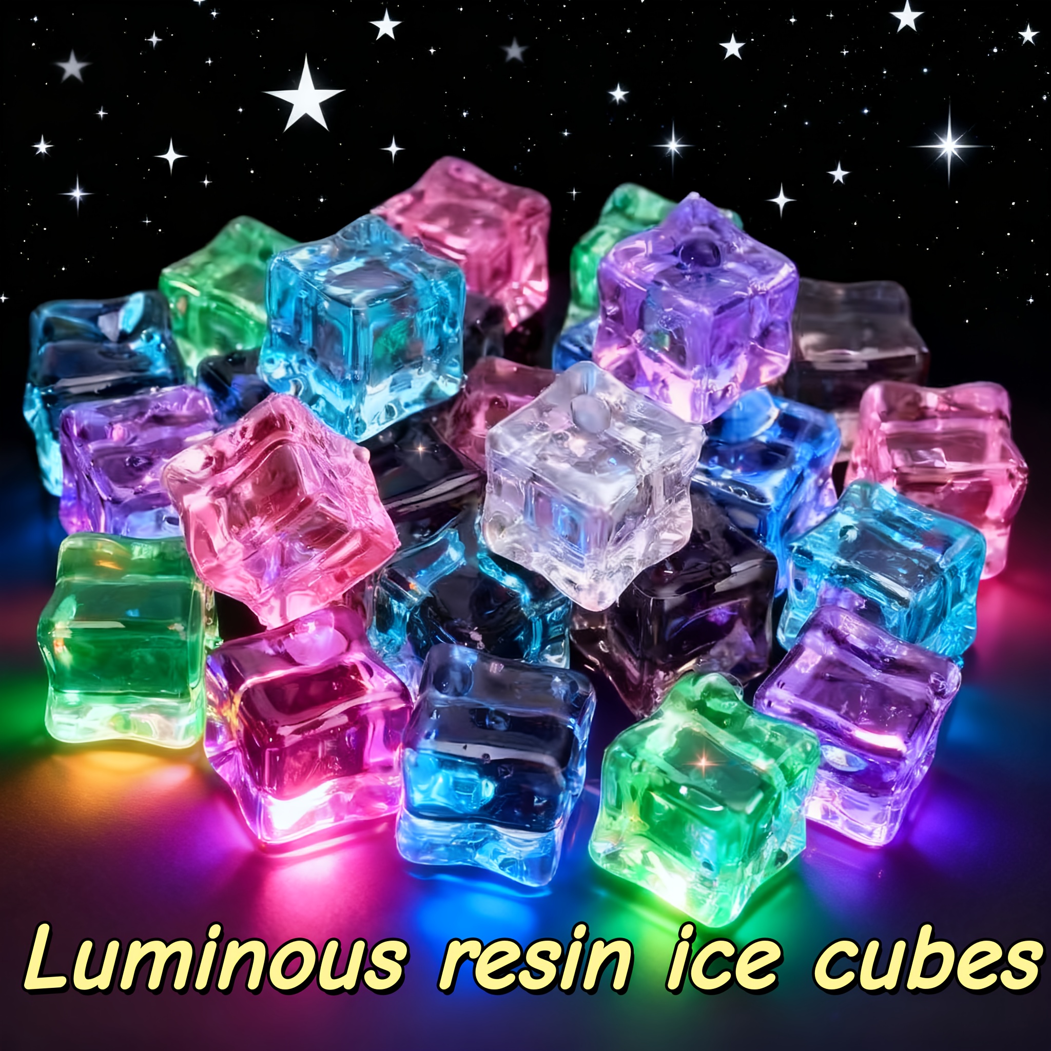 Home Decor Glass - 22 Glows in The Dark Luminous