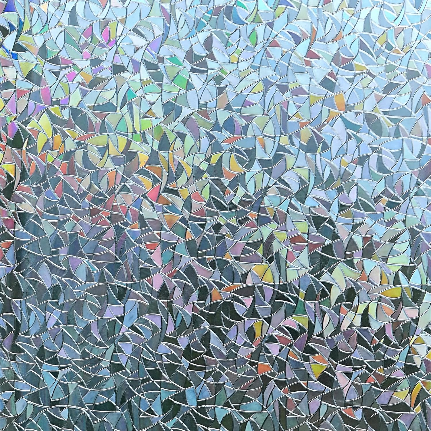 Home Decor Glass - Rainbow Window Cling Privacy Film Static