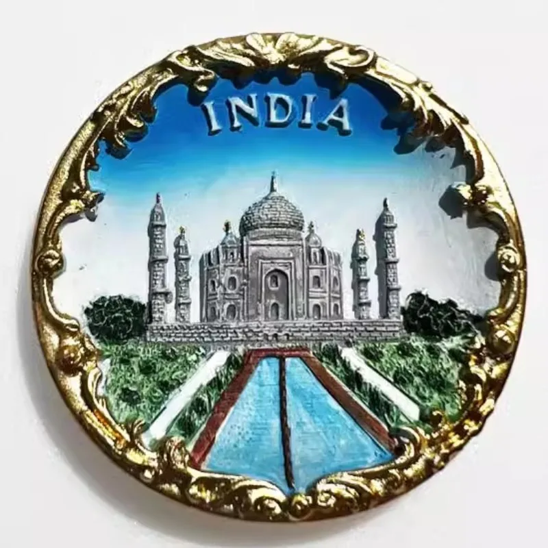 Home Decor Jaipur - India Fridge Stickers Taj Mahal New