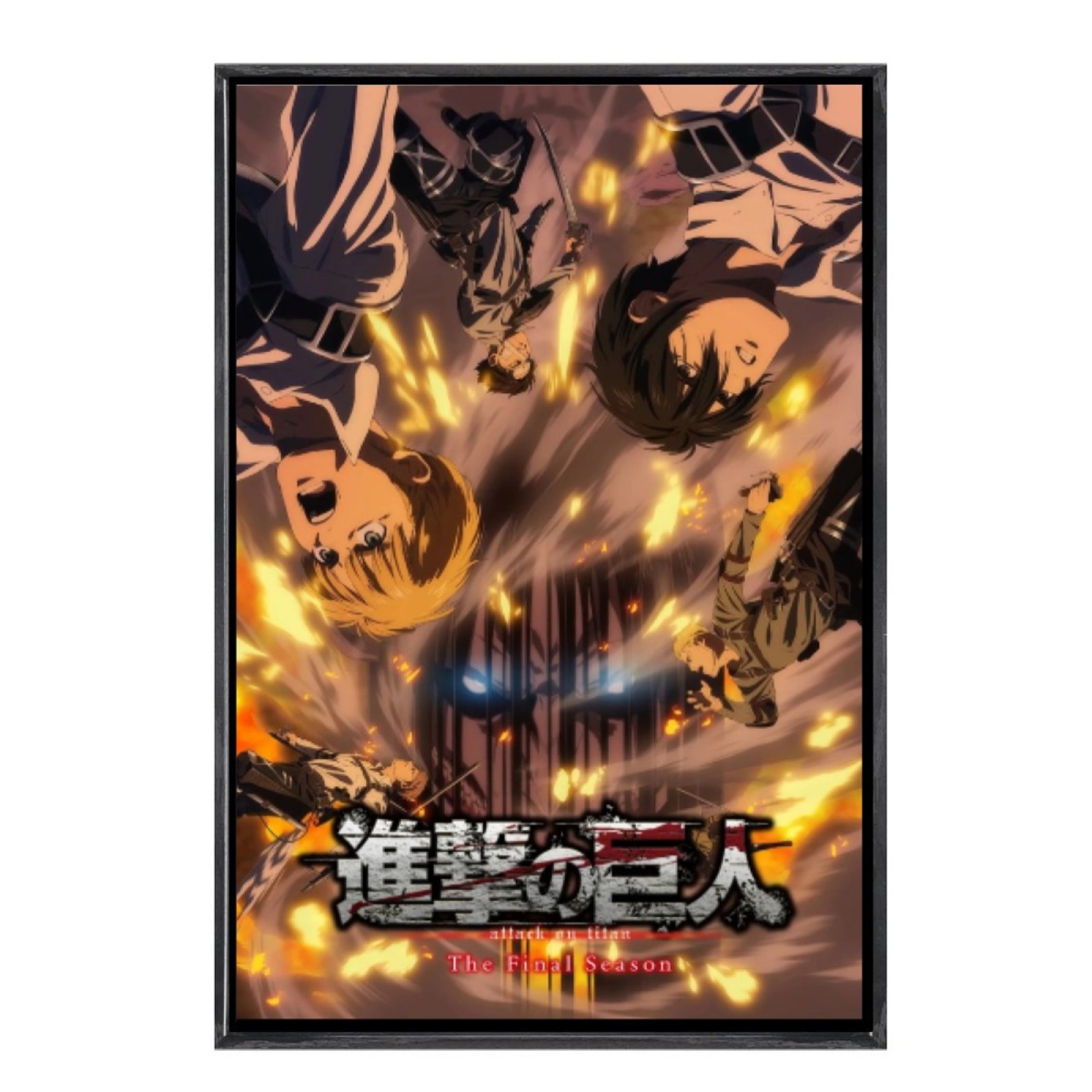 Home Decor Mirror - Japanese Manga Multi-Size Canvas Poster Double