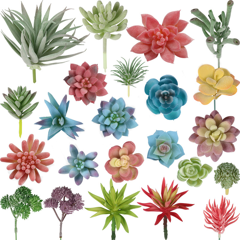 Victory Home Decor - DIY Simulated Succulent Plants Indoor Decoration