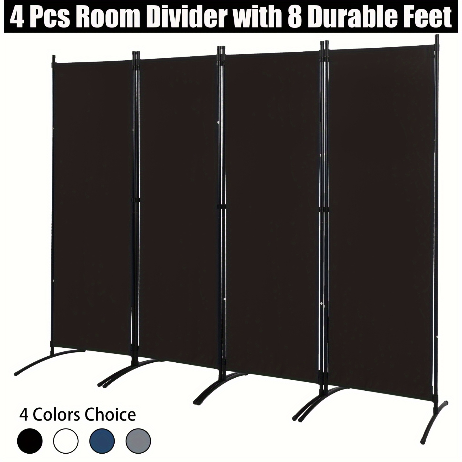 Home Decor In - Room Divider Folding Privacy Screens 4