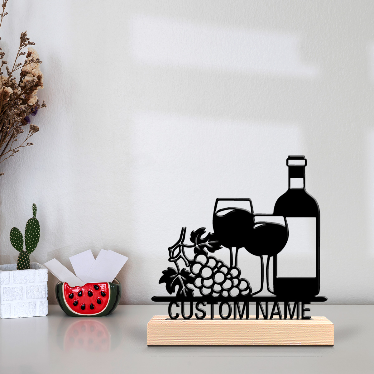 Home Decor Glass - 1pc Fun Personalized Custom Wine glass