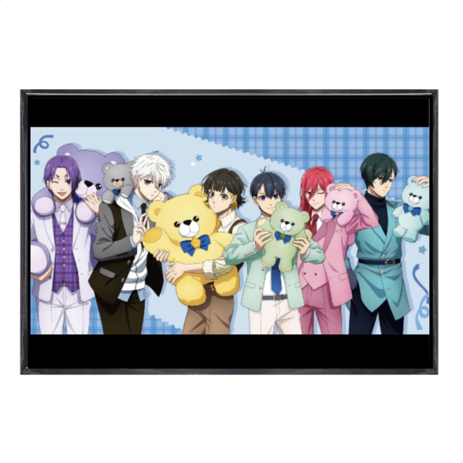 Home Decor Mirror - Japanese Manga Multi-Size Canvas Poster Double