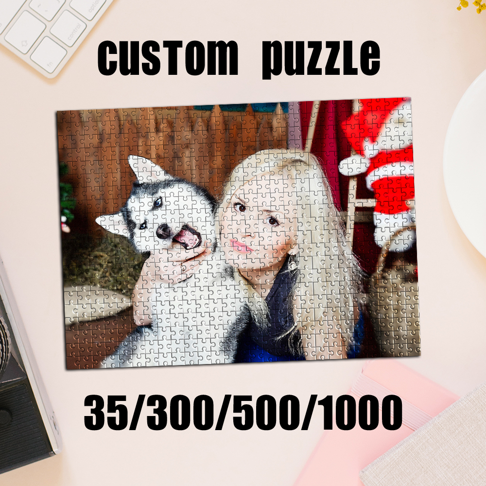 Home Decor Pt - 35/300/500/1000pcs Personalized Custom Photo Puzzle photograph