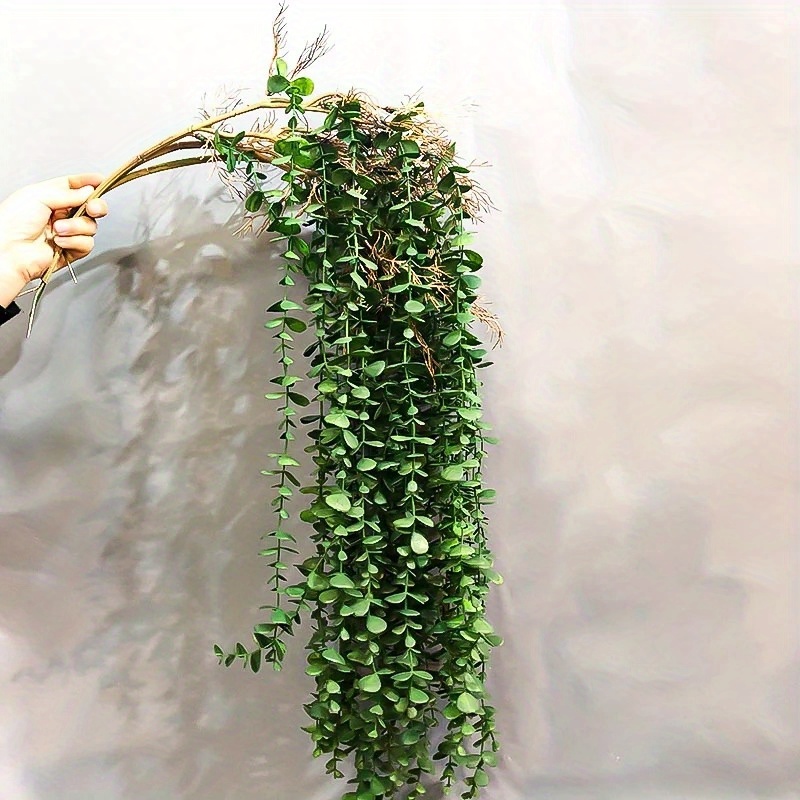 Victory Home Decor - 104cm Fake Eucalyptus Rattan Artificial Plants