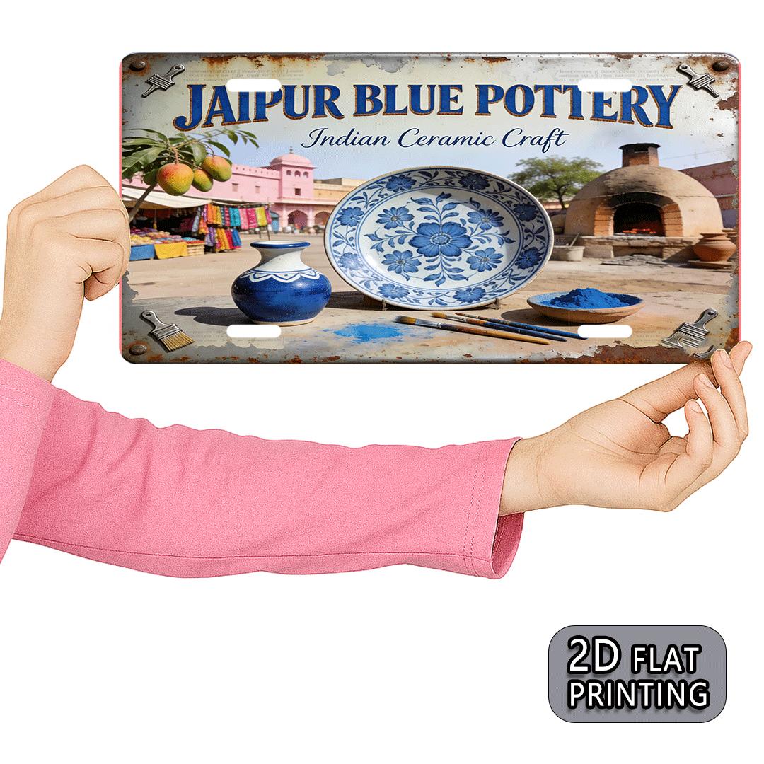 2D Flat, 1pc Jaipur Blue Potte – обзор и цена Home Decor Jaipur