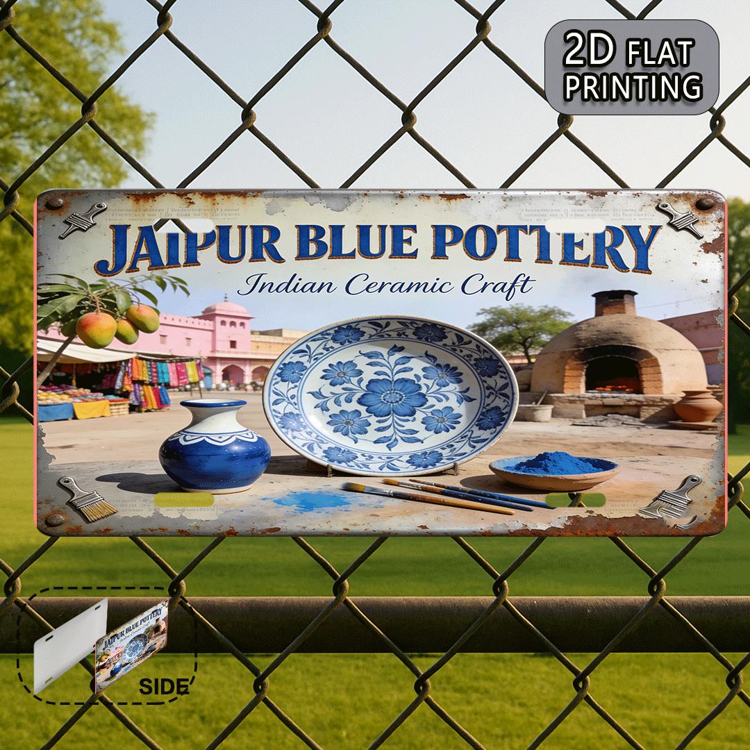 2D Flat, 1pc Jaipur Blue Potte – обзор и цена Home Decor Jaipur