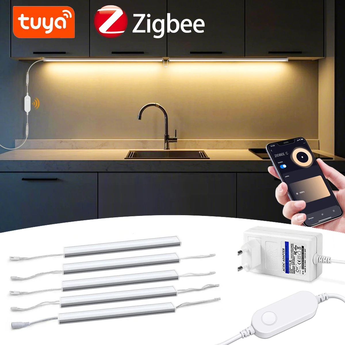 Smart Zigbee LED Lamp Under Ca – обзор и цена Home Decor Free App