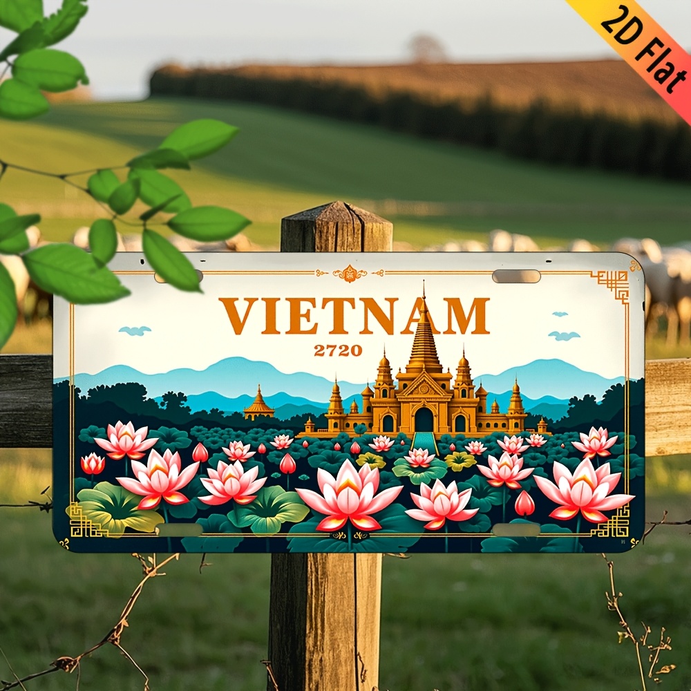Aluminum Painting Vintage Viet – обзор и цена Home Decor Vietnam