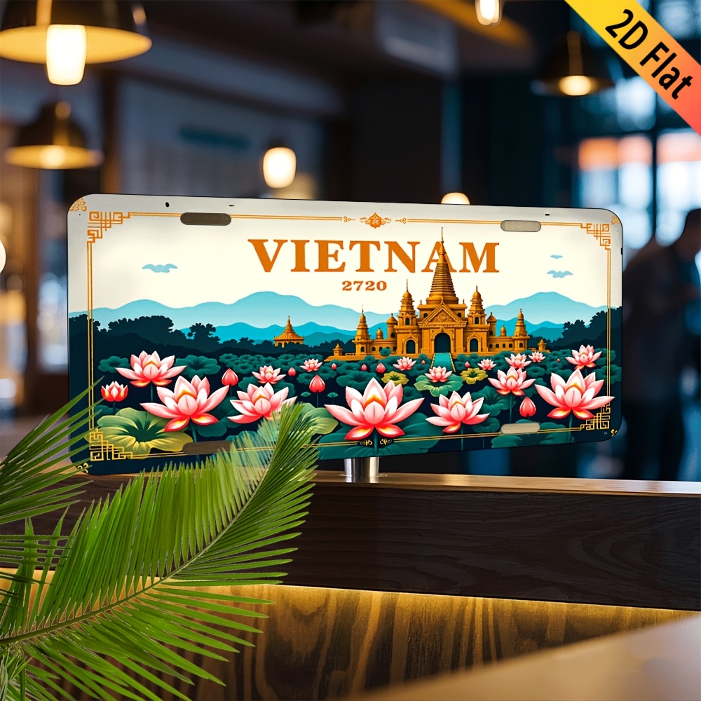 Aluminum Painting Vintage Viet – обзор и цена Home Decor Vietnam