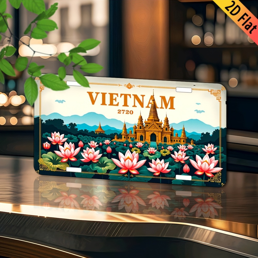 Aluminum Painting Vintage Viet – обзор и цена Home Decor Vietnam