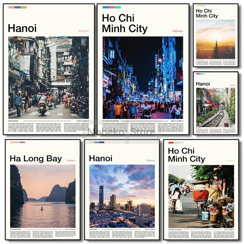 Vietnam Travel Posters Canvas  – обзор и цена Home Decor Vietnam