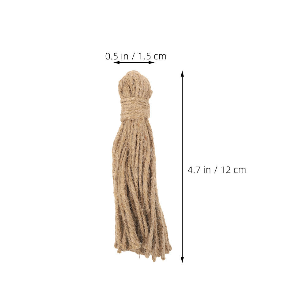 30Pcs Jute Tassels Rustic Burl – обзор и цена Home Decor Garland
