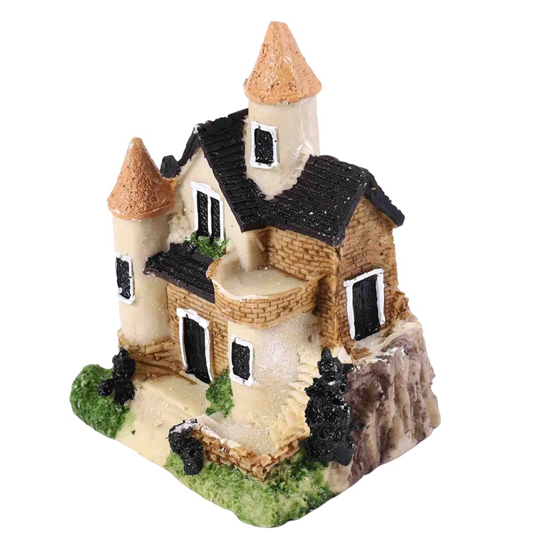 Cute Mini Resin House Miniatur – обзор и цена Home Decor In