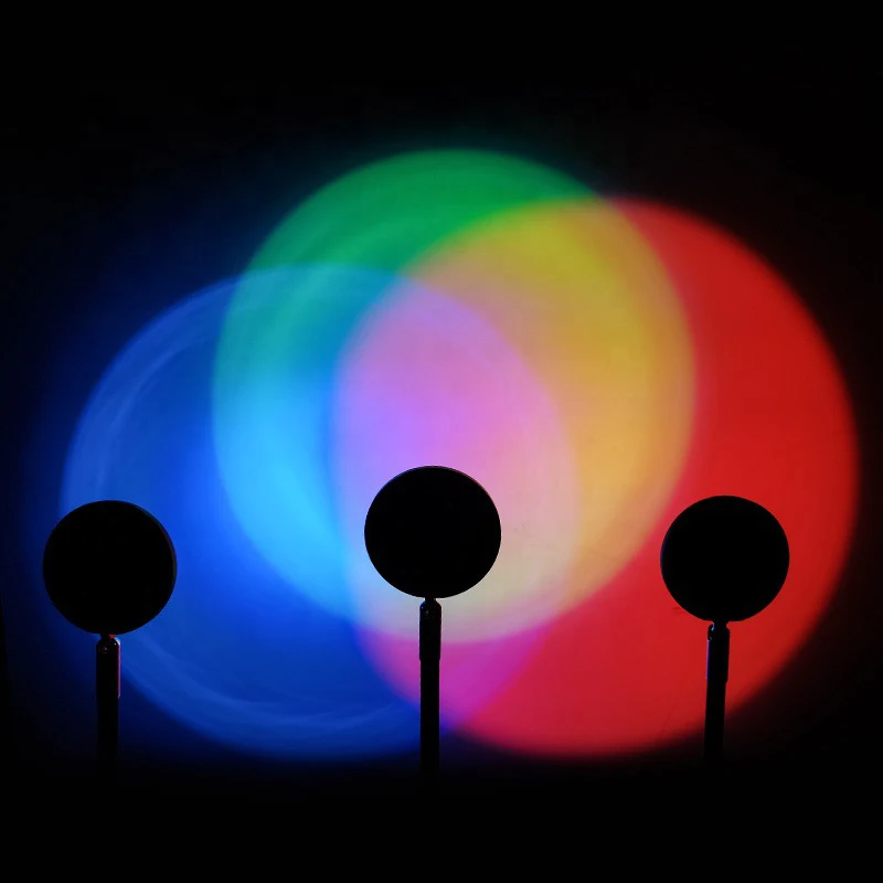 Smart LED Sunset Lamp Colorful – обзор и цена Home Decor Free App