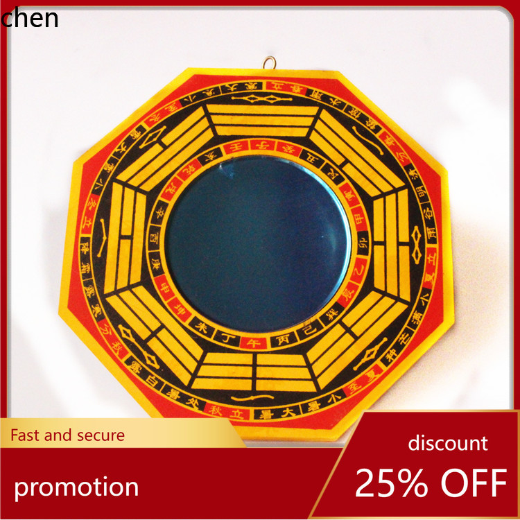 Cz1 wooden bagua mirror concav – обзор и цена Home Decor Mirror