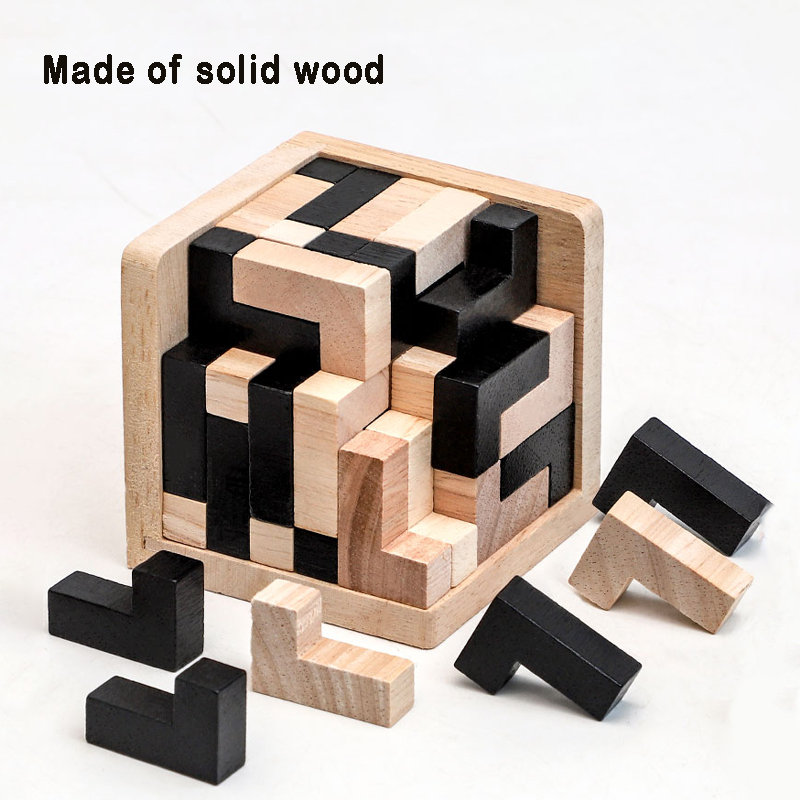 3D Cube Puzzle Luban Interlock – обзор и цена Wooden Letter Sign
