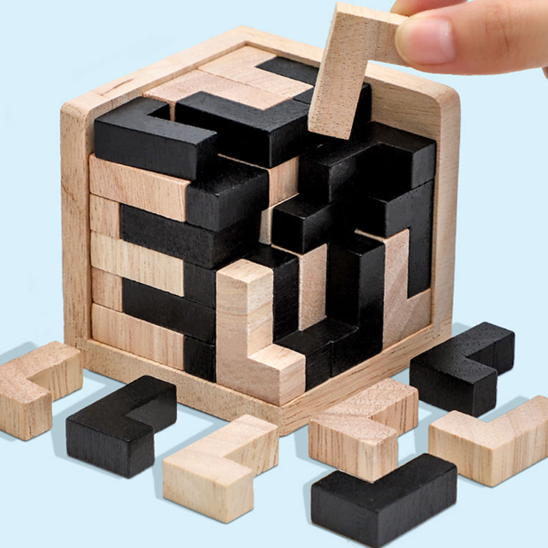 3D Cube Puzzle Luban Interlock – обзор и цена Wooden Letter Sign