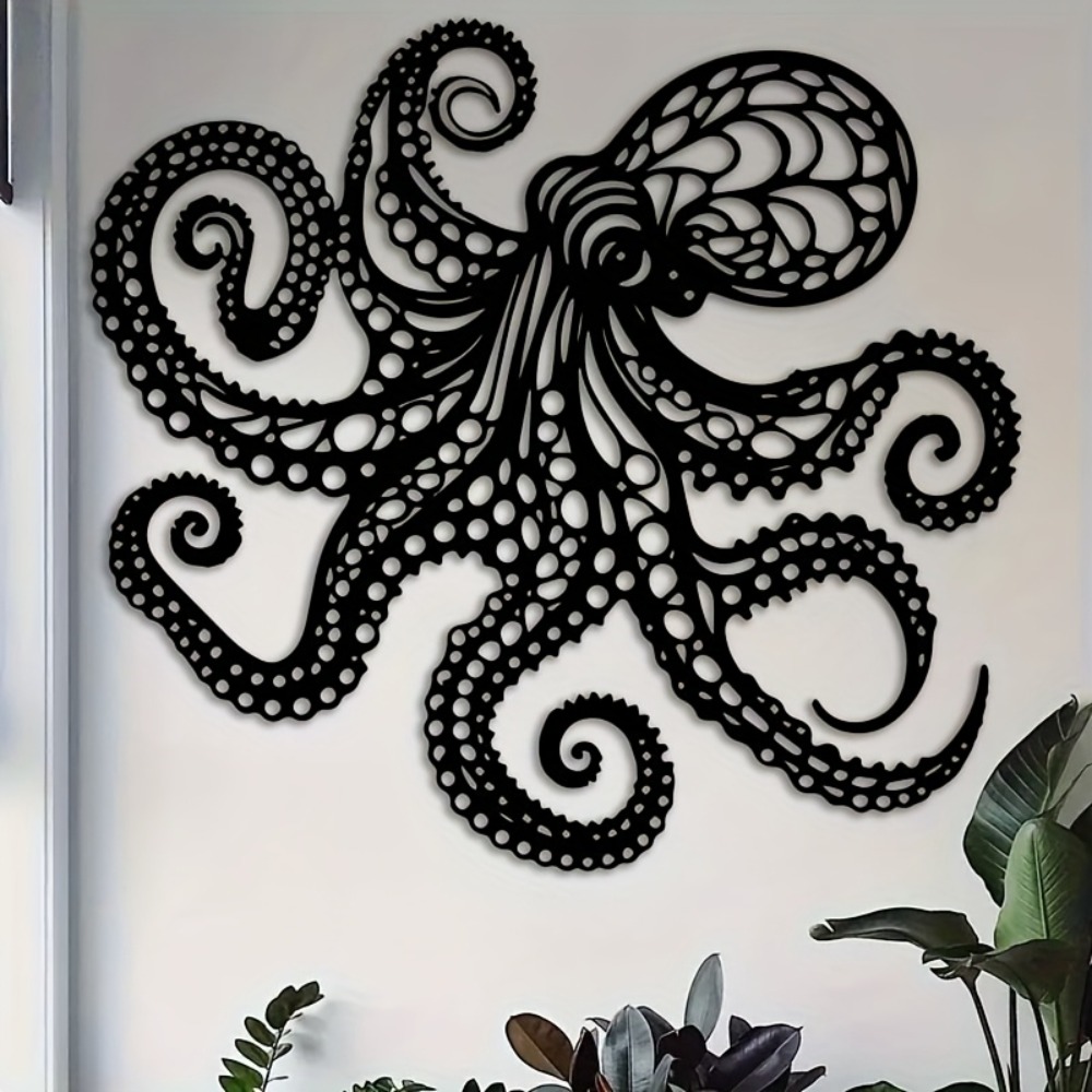 Large Metal Octopus Wall Art S – обзор и цена Victory Home Decor