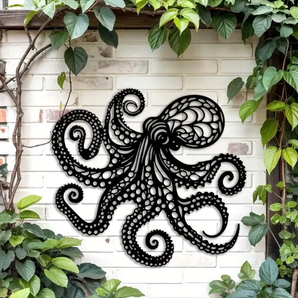 Large Metal Octopus Wall Art S – обзор и цена Victory Home Decor