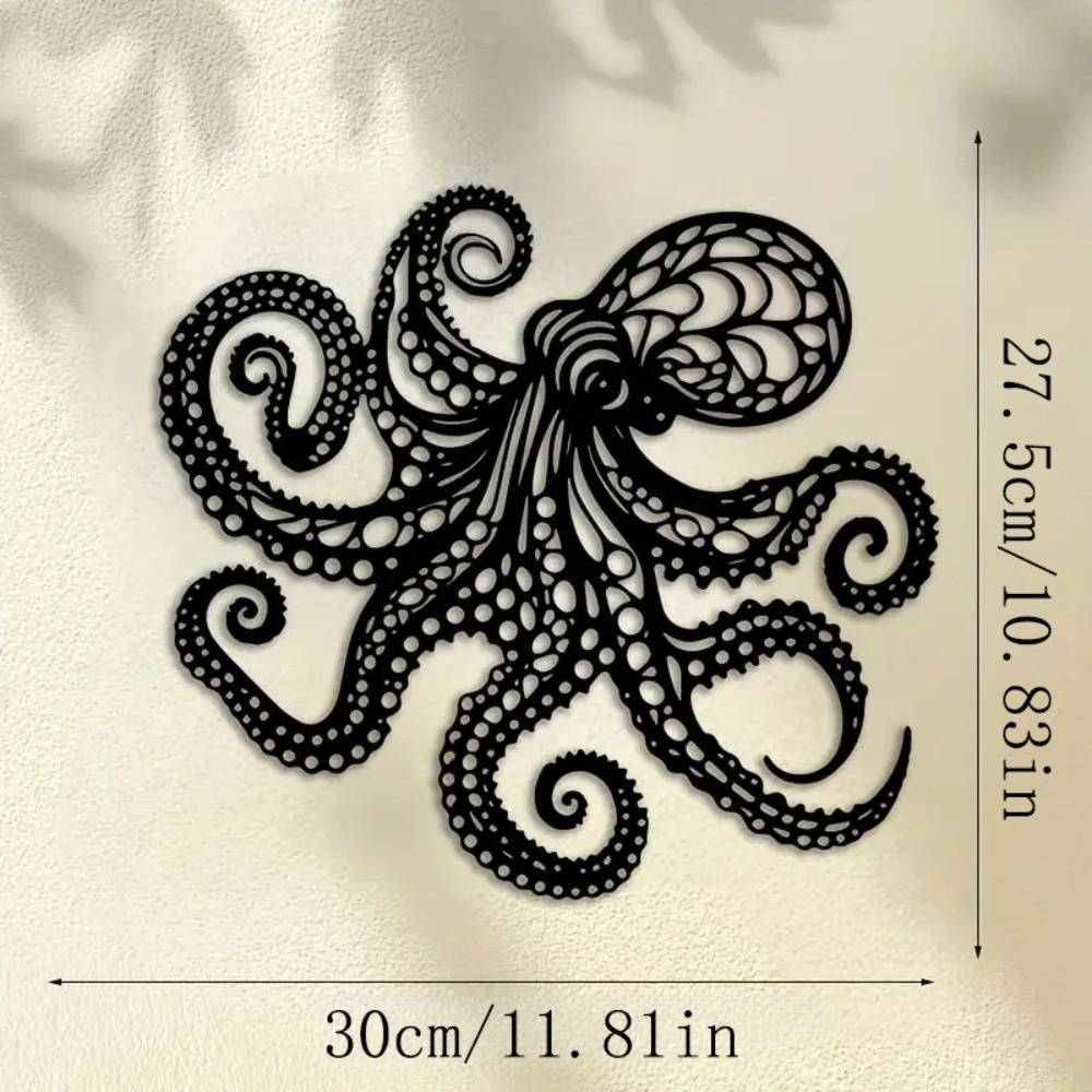 Large Metal Octopus Wall Art S – обзор и цена Victory Home Decor