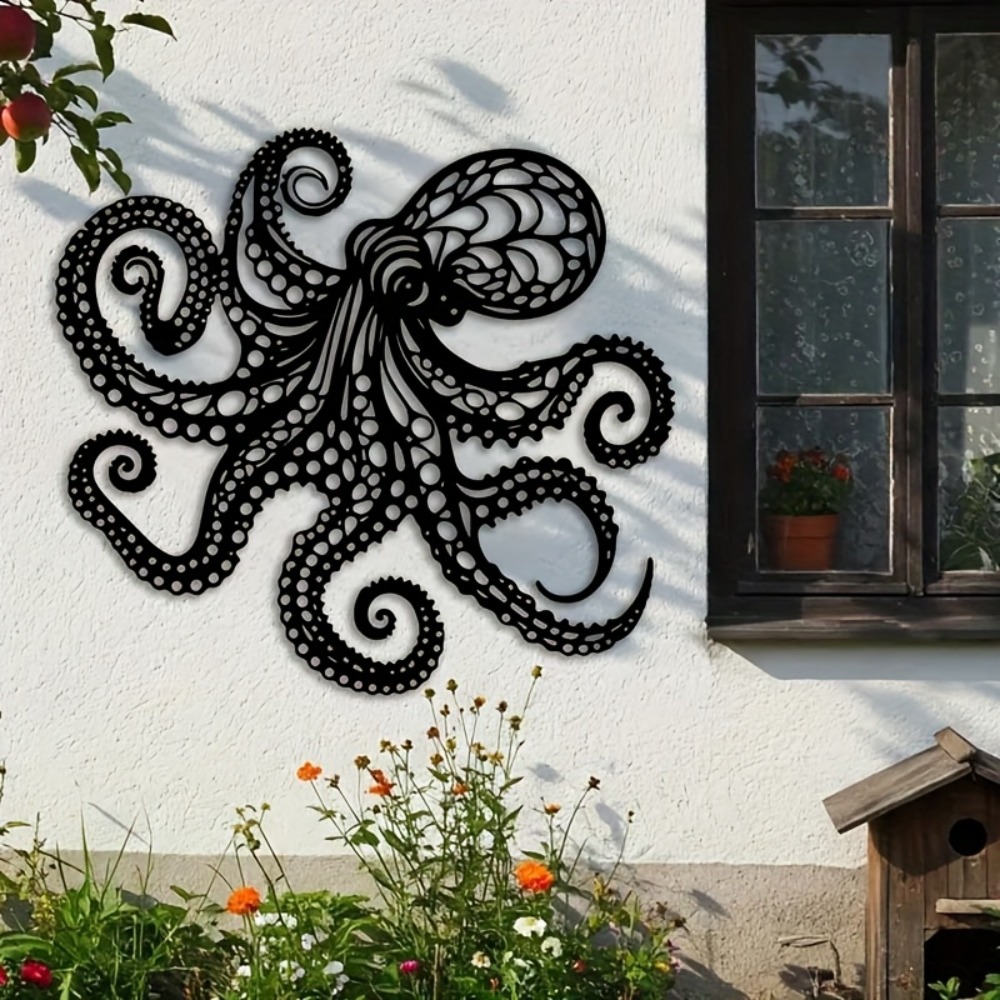 Large Metal Octopus Wall Art S – обзор и цена Victory Home Decor