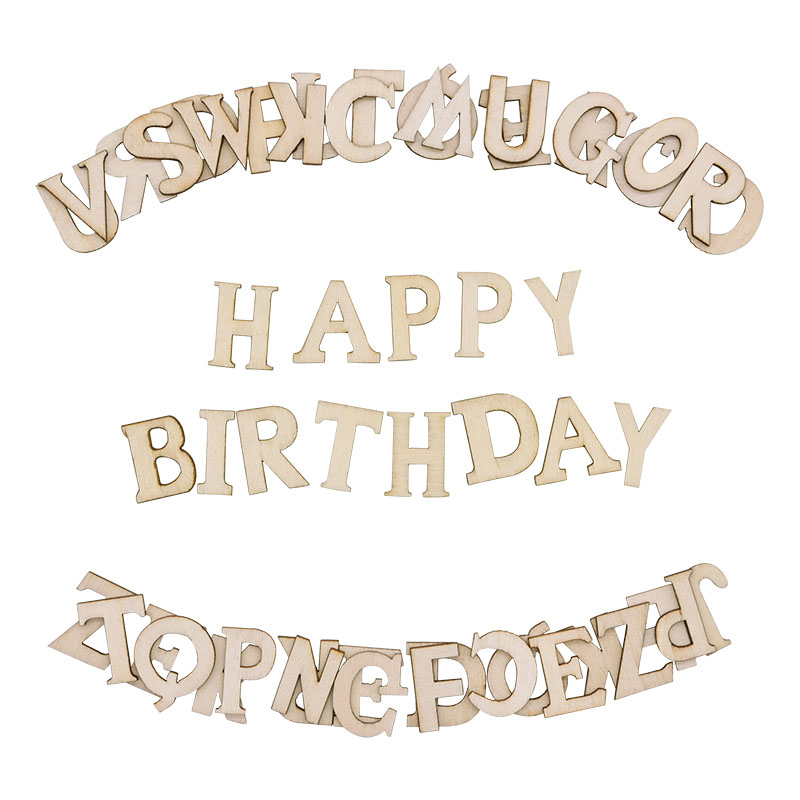 100pcs Letters Wooden Alphabet – обзор и цена Wooden Letter Sign