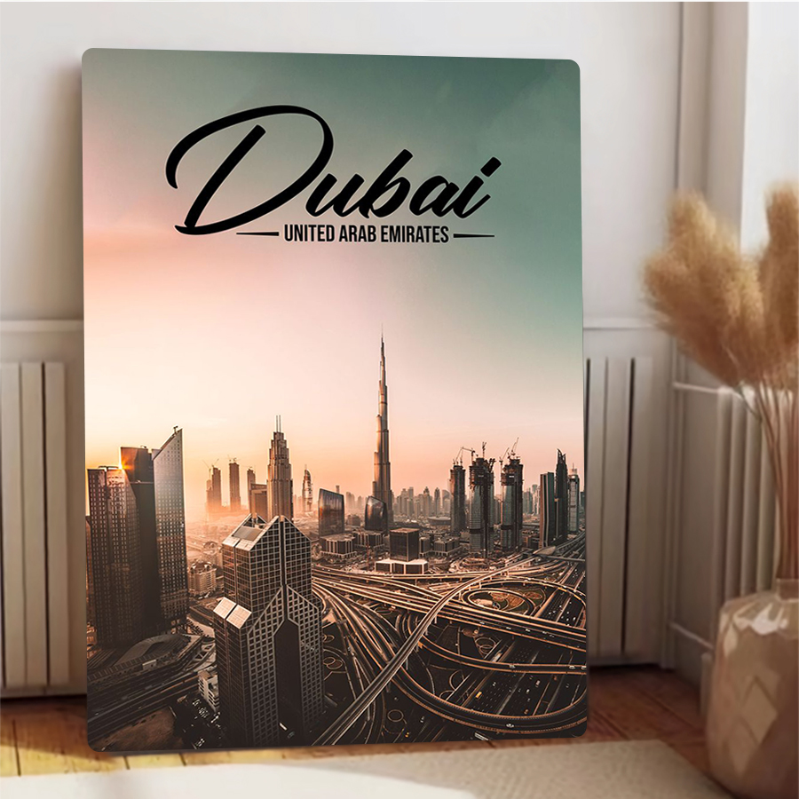 Dubai Cityscape Metal Wall Art – обзор и цена Home Decor Uae