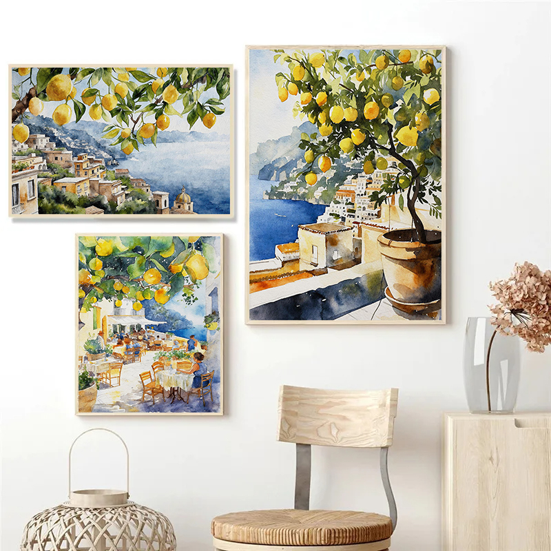 Paris Rome Santorini Coastal C – обзор и цена Home Decor Vietnam