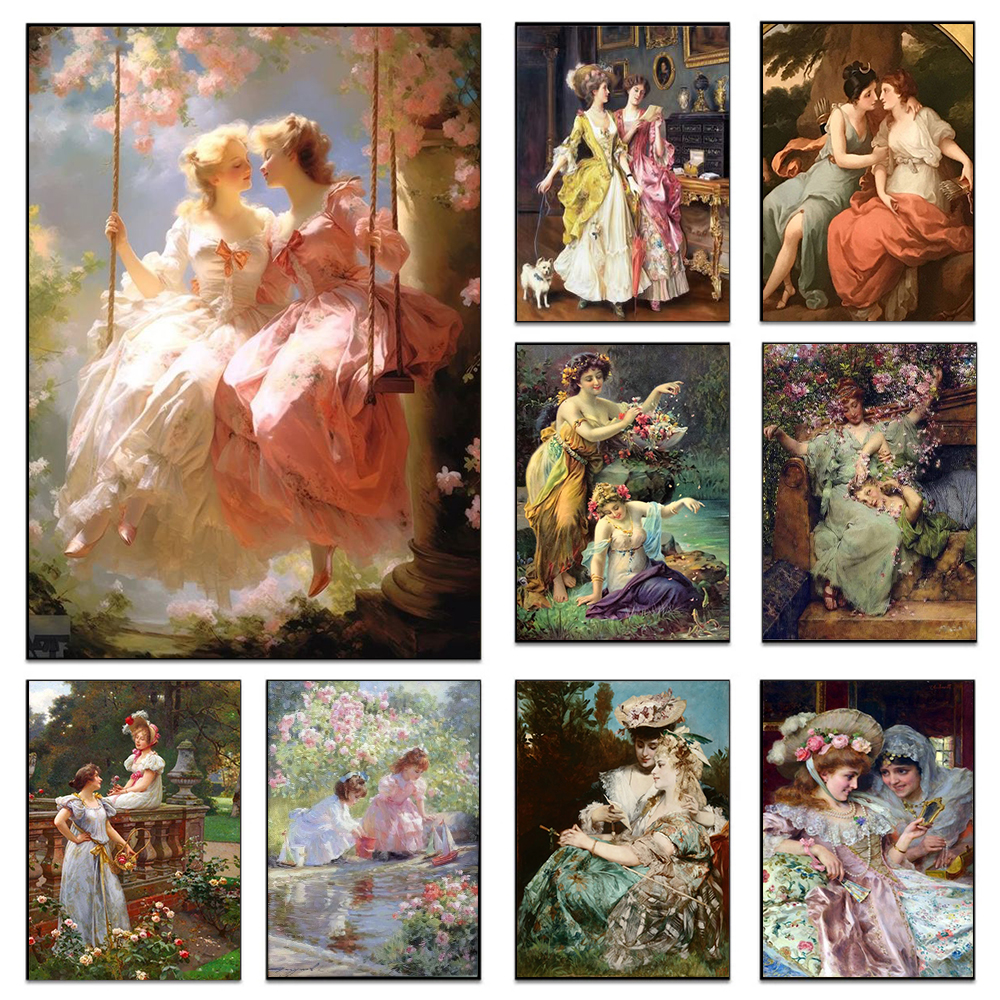 Renaissance Art Women Love Pos – обзор и цена Victory Home Decor