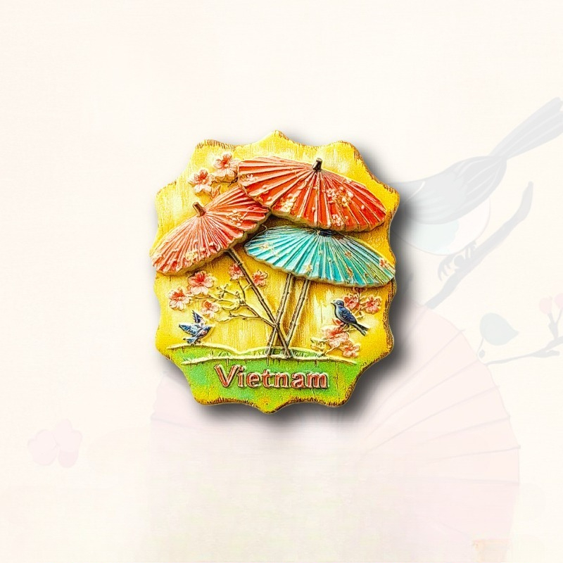 Vietnam Umbrella Fridge Magnet – обзор и цена Home Decor Vietnam