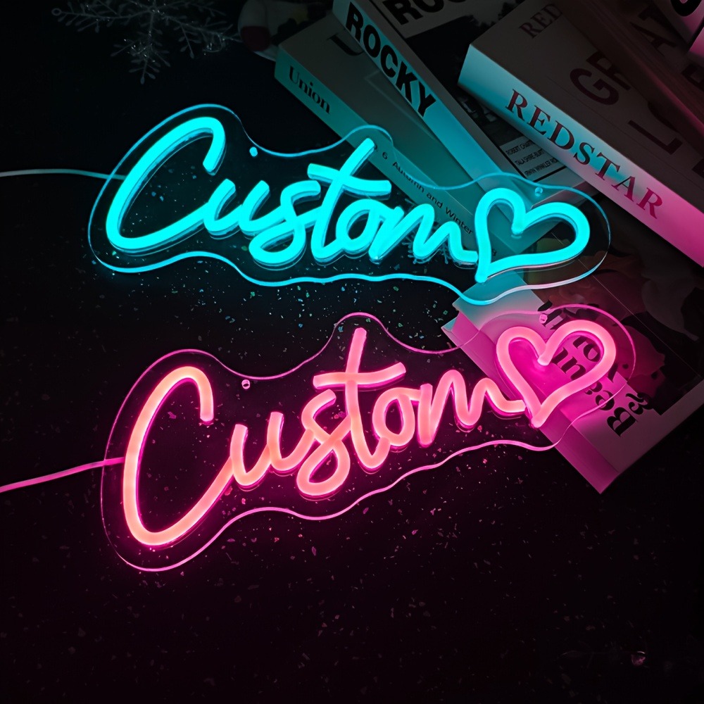 Custom LED Personalized Neon S – обзор и цена Neon Sign Led Custom