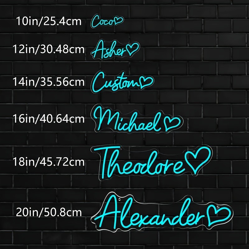 Custom LED Personalized Neon S – обзор и цена Neon Sign Led Custom