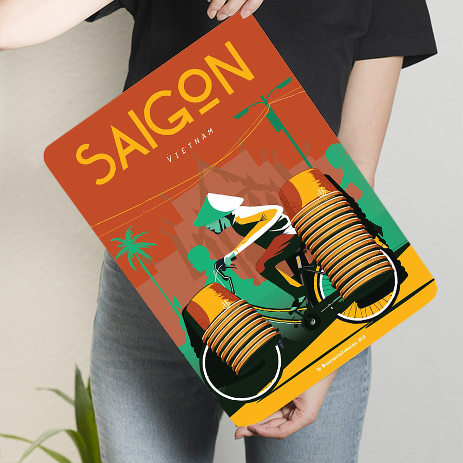 Saigon Vietnam Bicycle Vendor  – обзор и цена Home Decor Vietnam