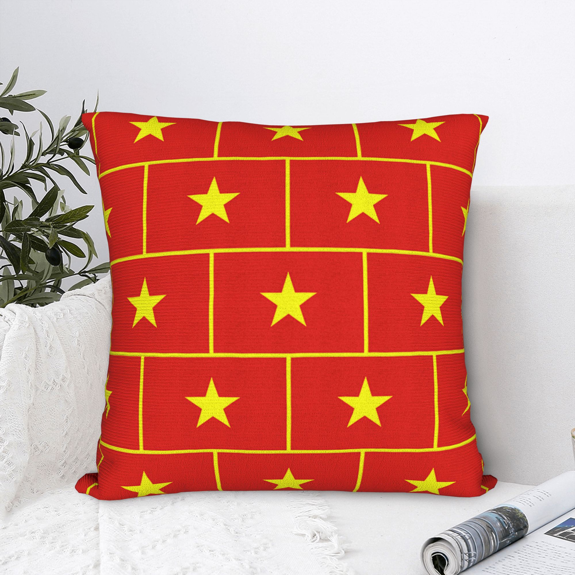 Printing Vietnam Flag Yellow S – обзор и цена Home Decor Vietnam