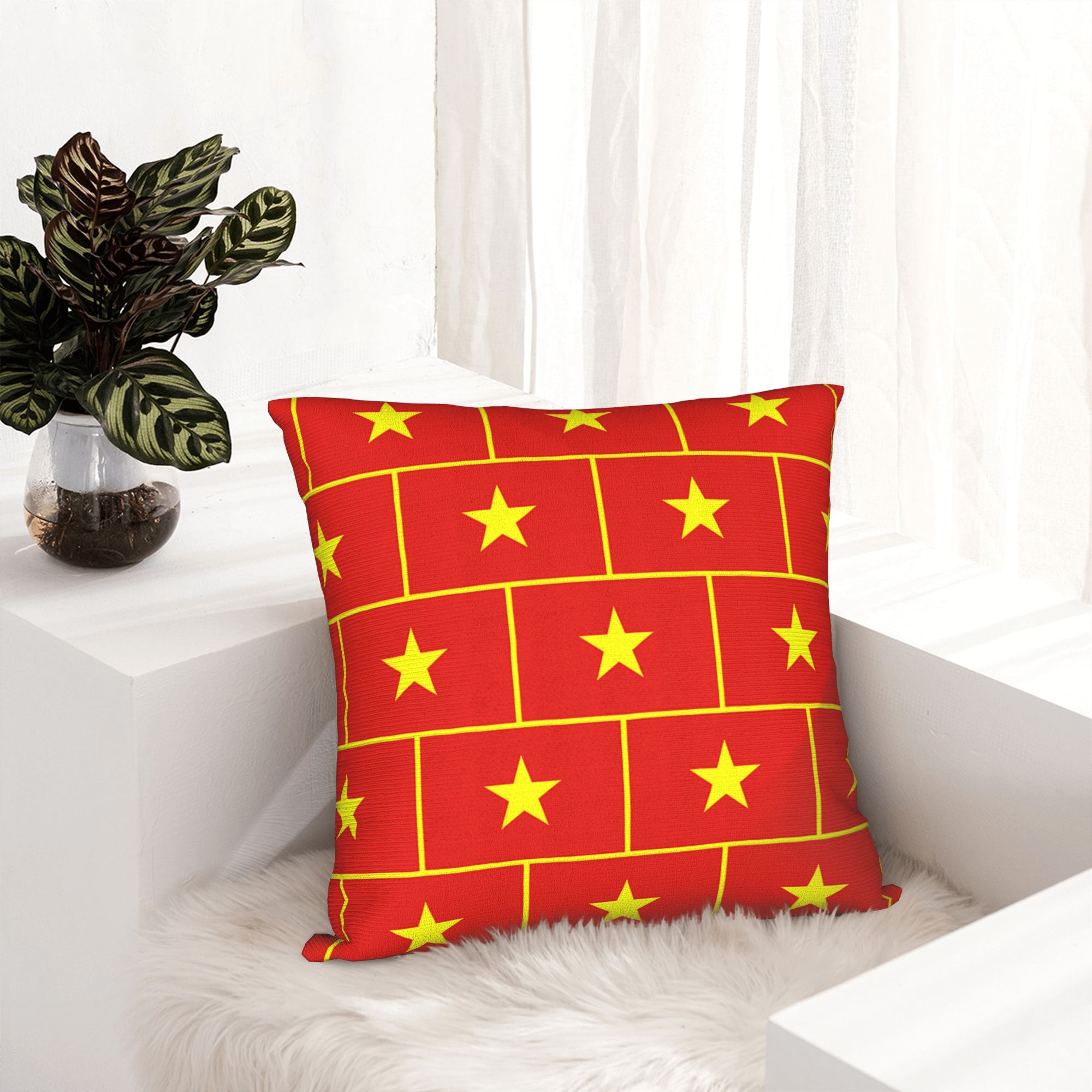 Printing Vietnam Flag Yellow S – обзор и цена Home Decor Vietnam