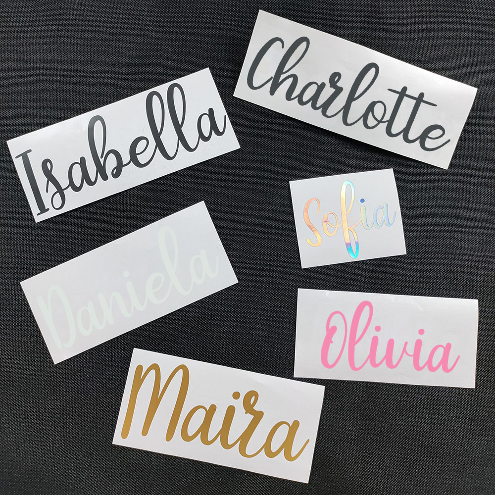 1PC Customizable Name Removabl – обзор и цена Home Decor Wall Stickers