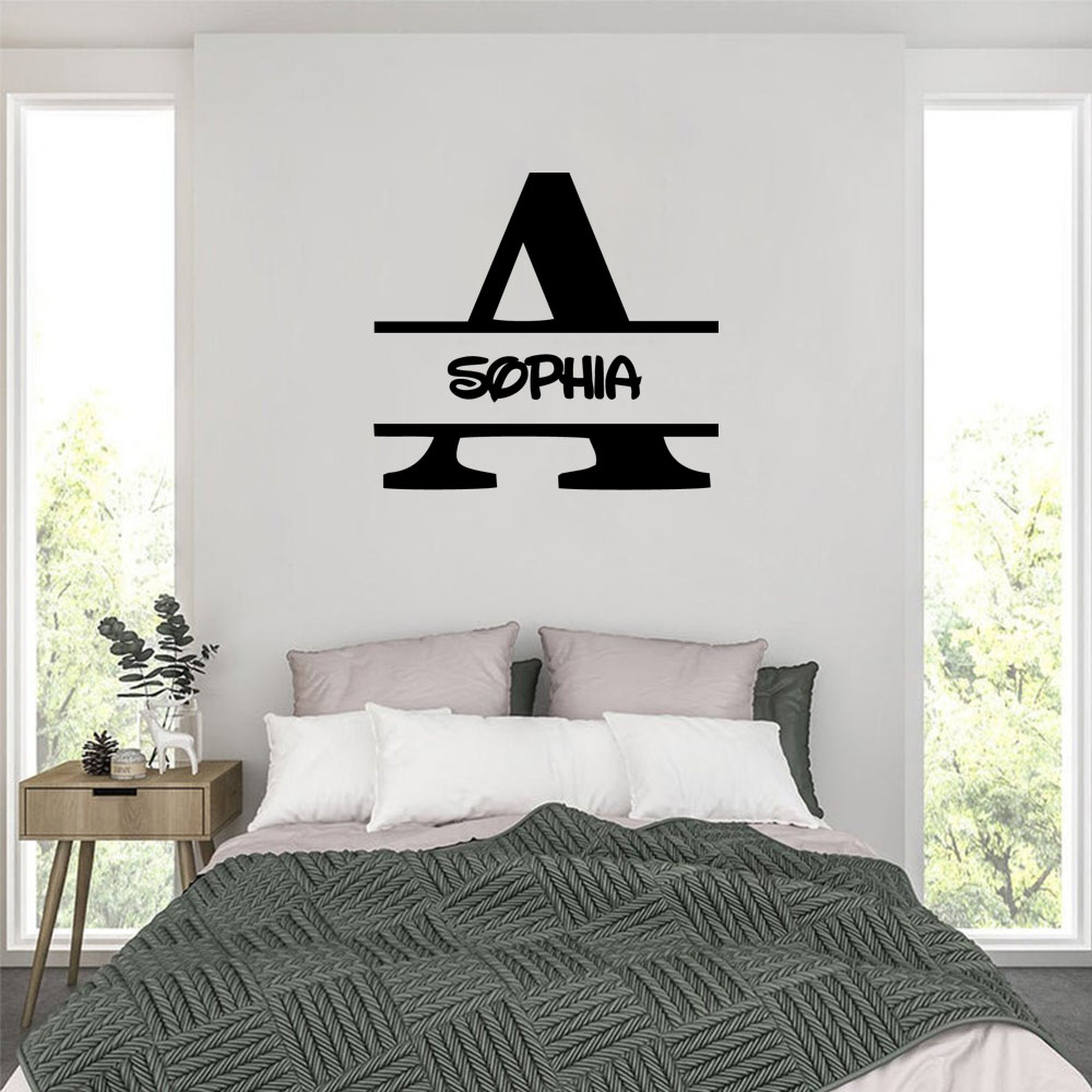 1PC Fashion Letter A Personali – обзор и цена Home Decor Wall Stickers