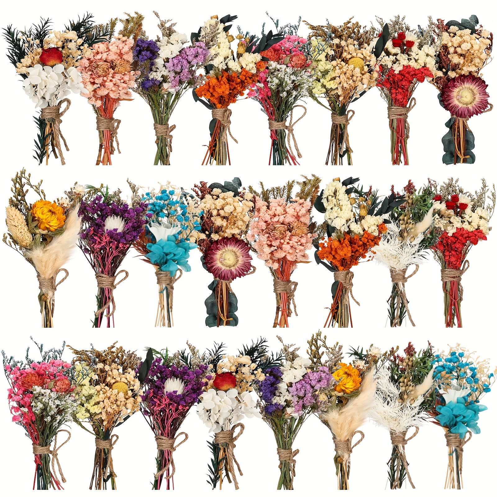 24pcs Handmade Boho Dried Flow – обзор и цена Home Decor Color Palettes