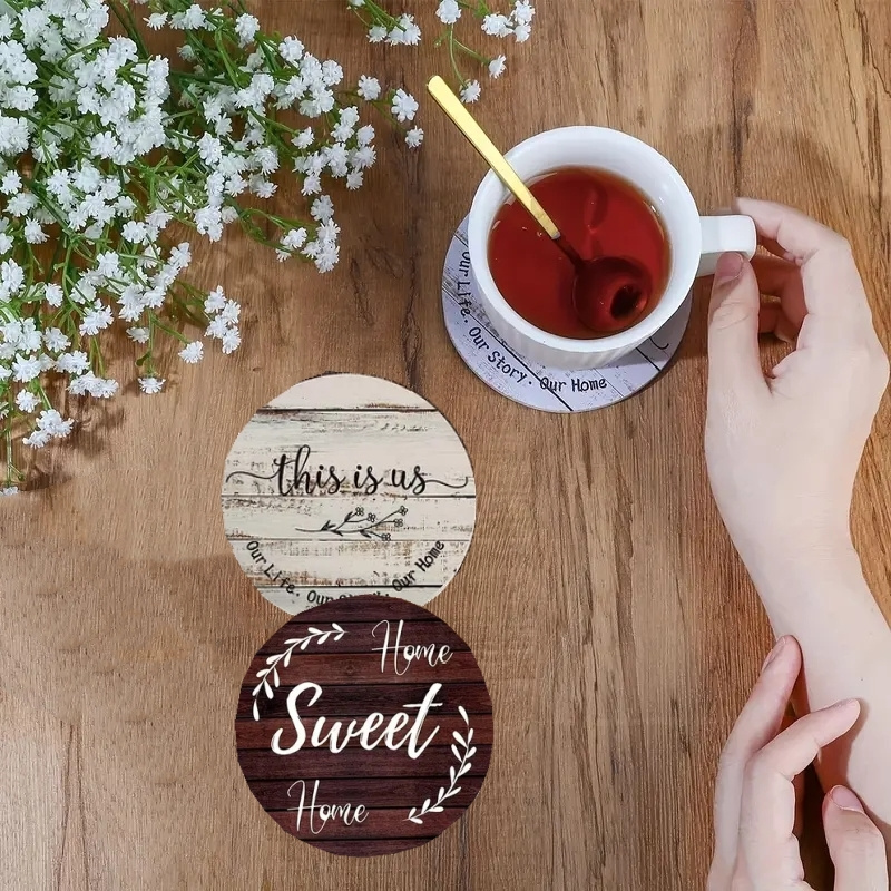 6 pieces of circular inspirati – обзор и цена Wooden Letter Sign