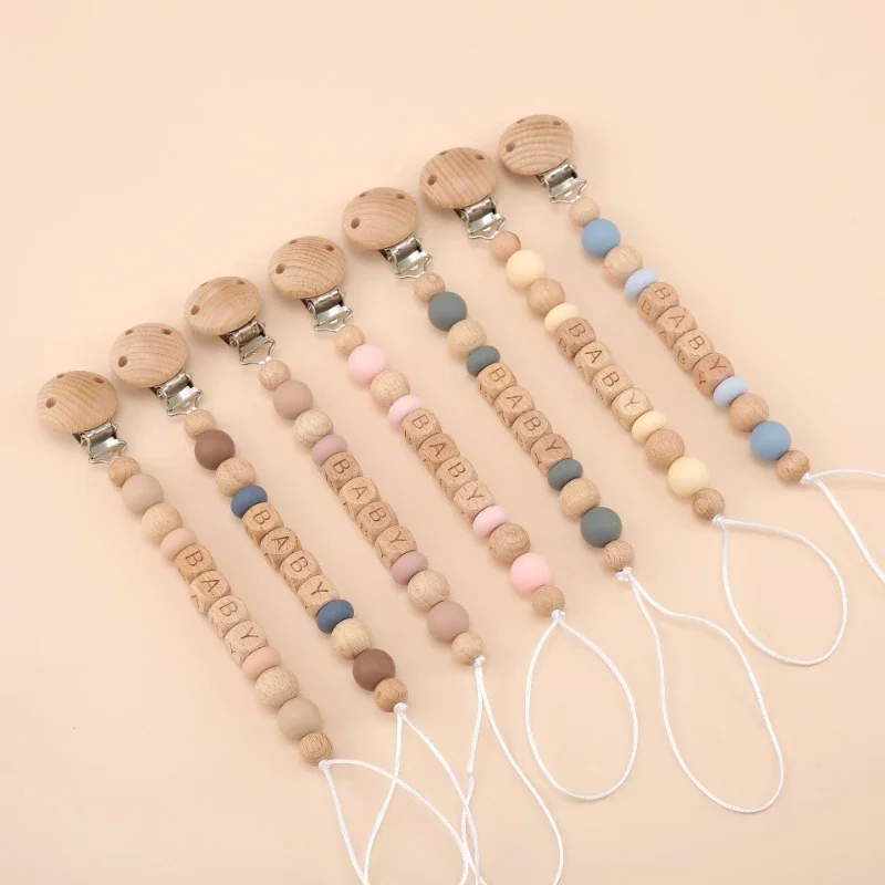 Baby Pacifier Clips Personaliz – обзор и цена Wooden Letter Sign