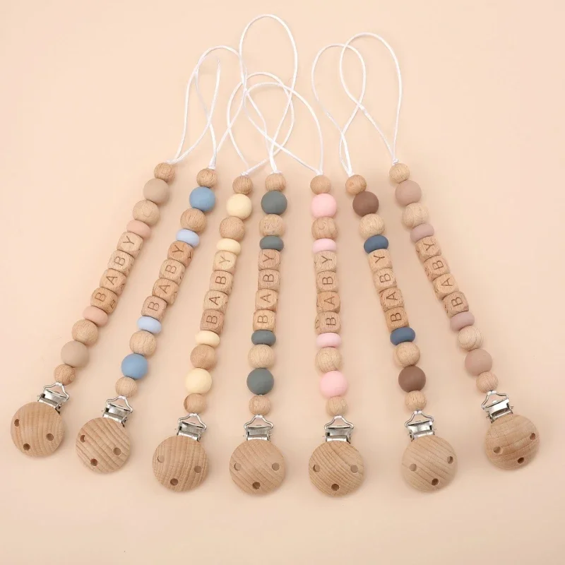 Baby Pacifier Clips Personaliz – обзор и цена Wooden Letter Sign