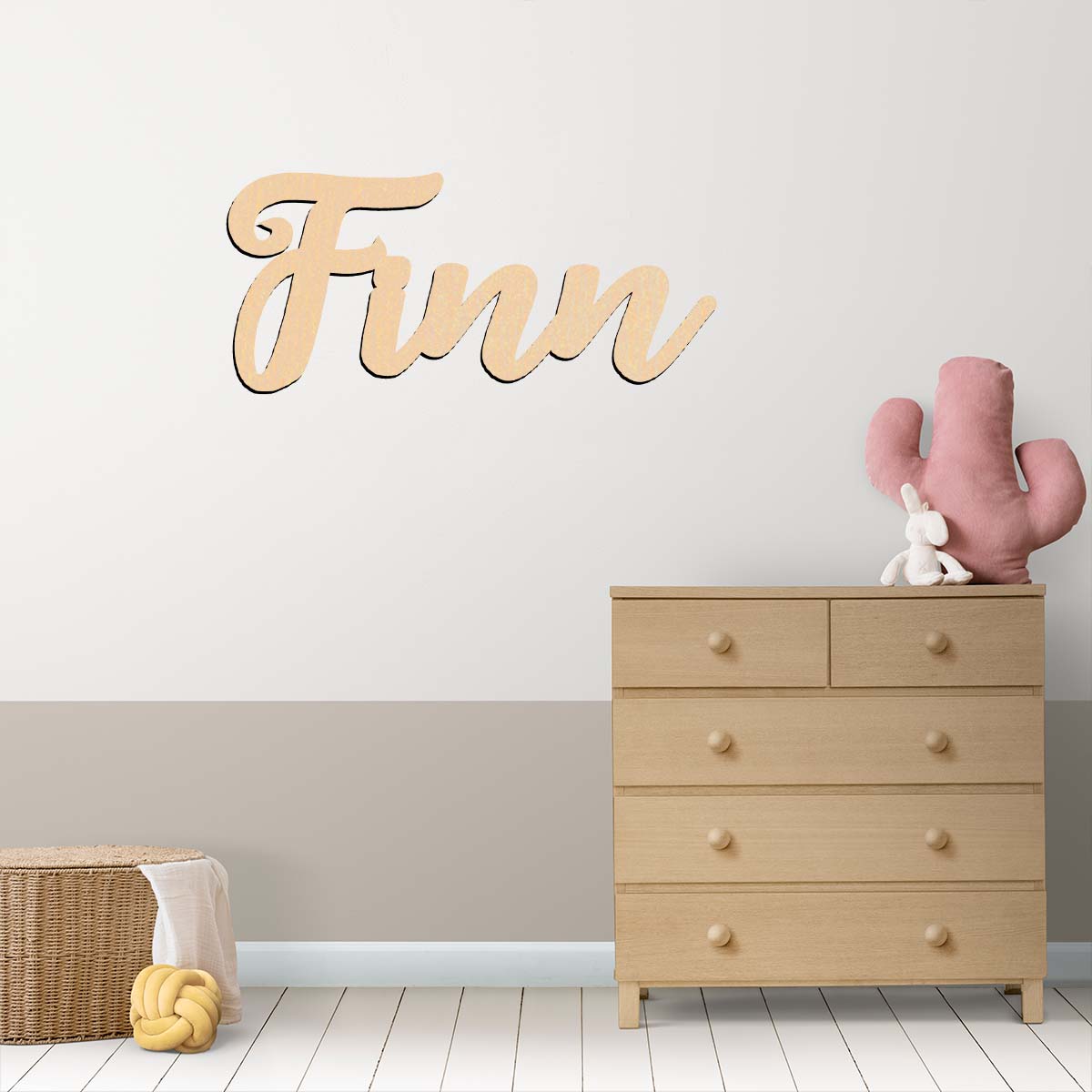 1pc Cartoon Finn example Custo – обзор и цена Wooden Letter Sign
