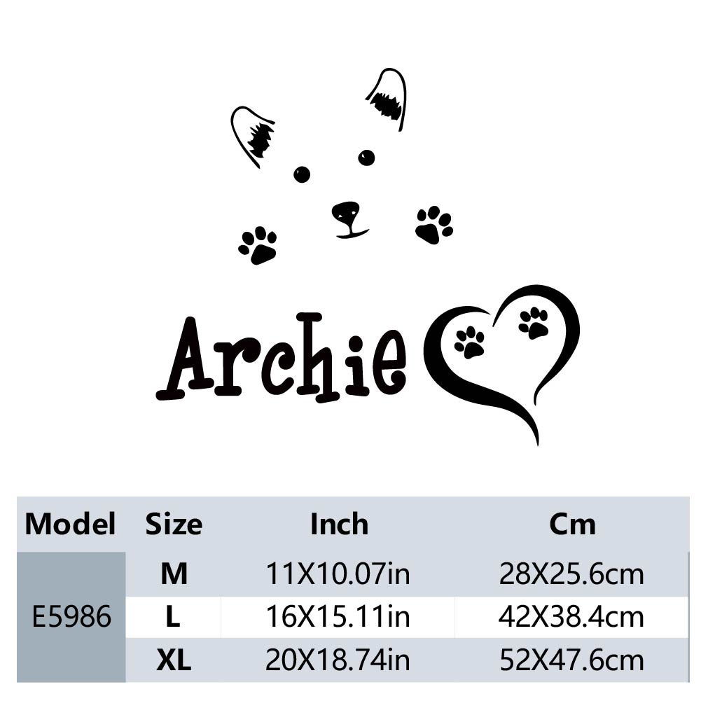 1PC Lovely Pet Grooming Custom – обзор и цена Home Decor Wall Stickers