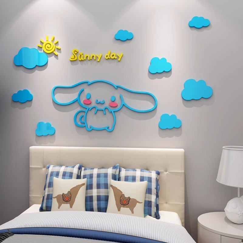 Sanrio Stickers Acrylic Layout – обзор и цена Home Decor Wall Stickers