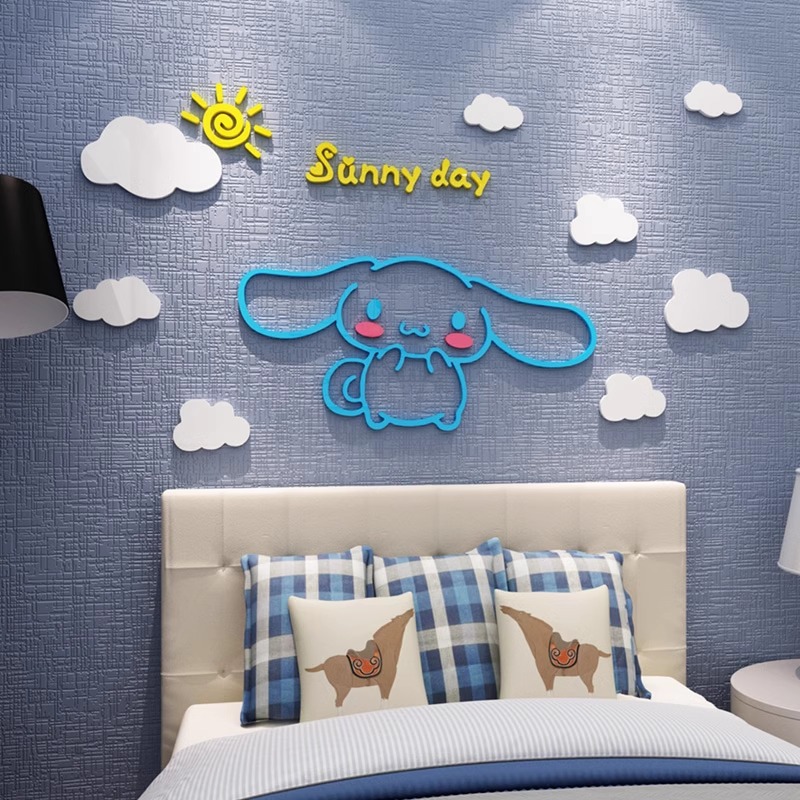 Sanrio Stickers Acrylic Layout – обзор и цена Home Decor Wall Stickers