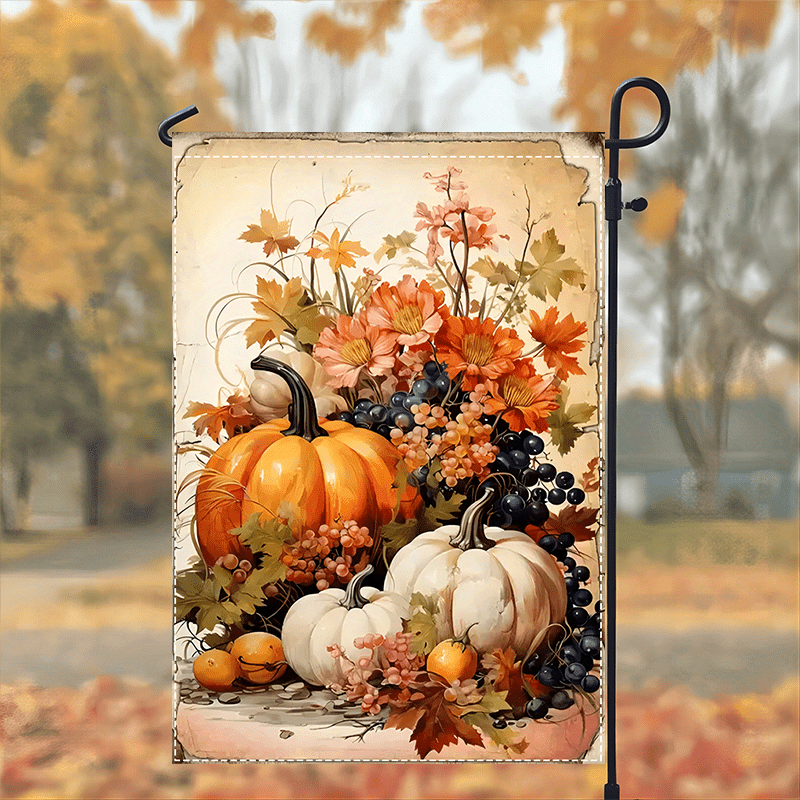 Garden Flag 12x18 Inch Double  – обзор и цена Home Decor Garland