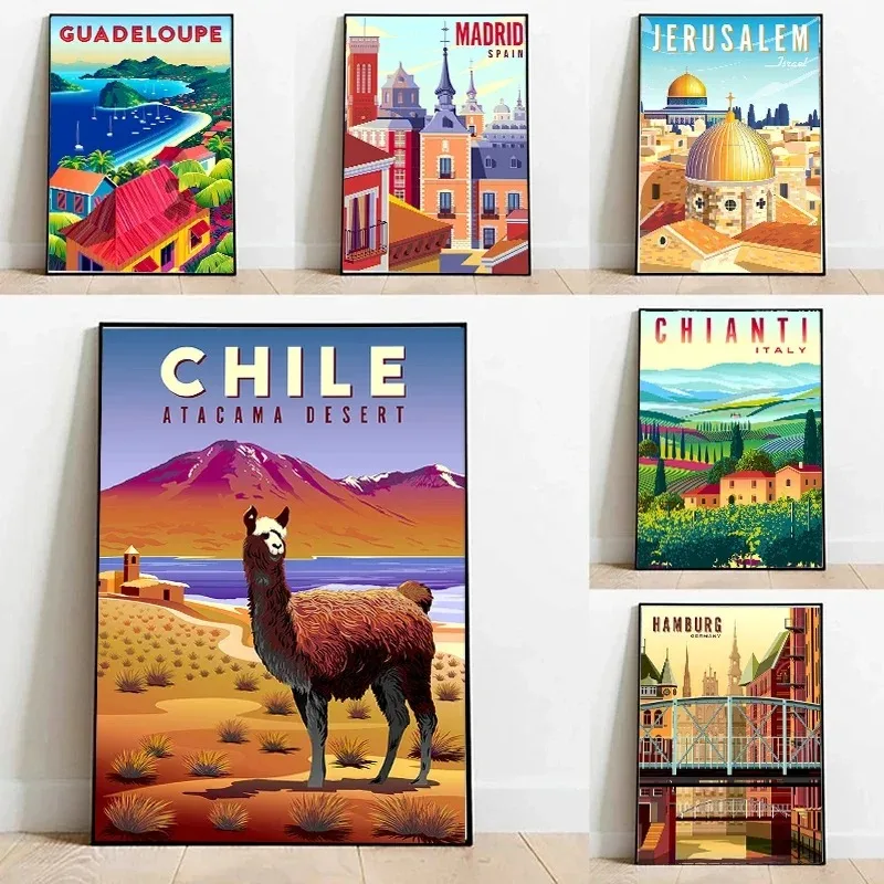 Nordic Travel Cities Poster Pr – обзор и цена Home Decor Vietnam